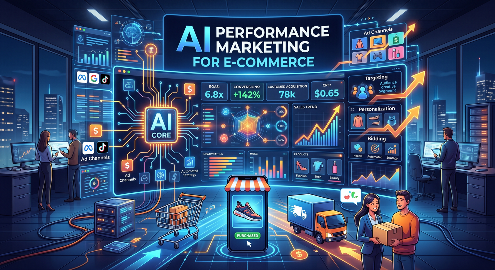 AI marketing agency for online stores