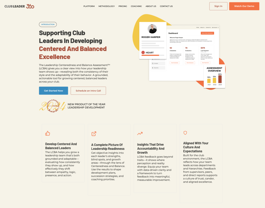 Screenshot 2026 06 02 at 18 10 09 Club Leader 360 Empowering Club Leaders with Balanced Leadership