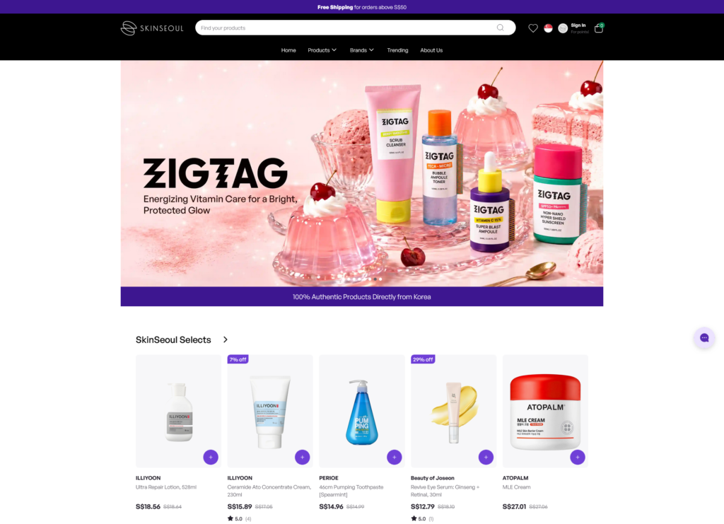 Screenshot 2026 06 05 at 12 04 53 1 Destination for Korean Skincare 500 Brands at Lowest Prices 1