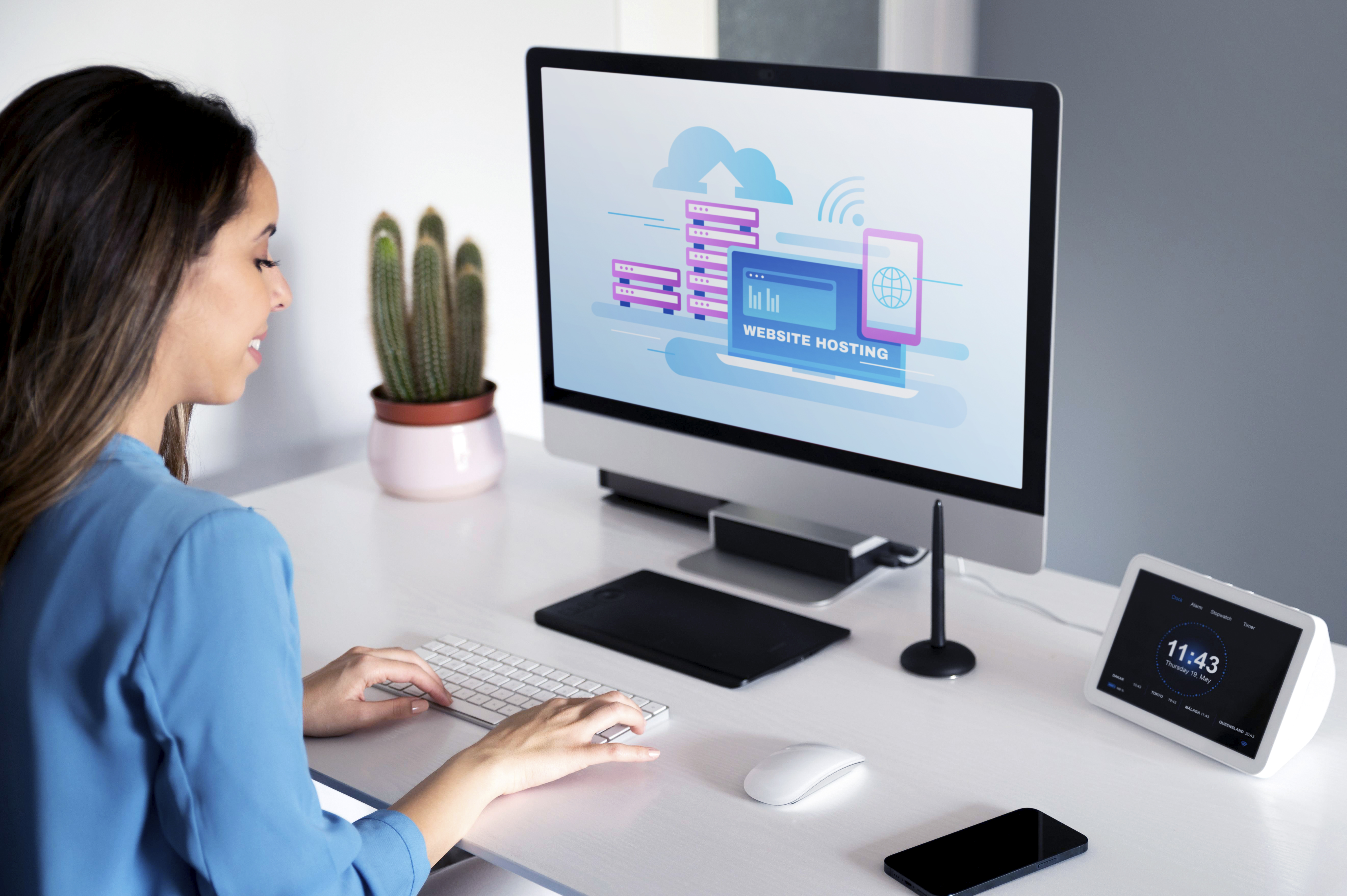 Website Hosting & Maintenance Services with secure cloud hosting, website monitoring, backups, and server management