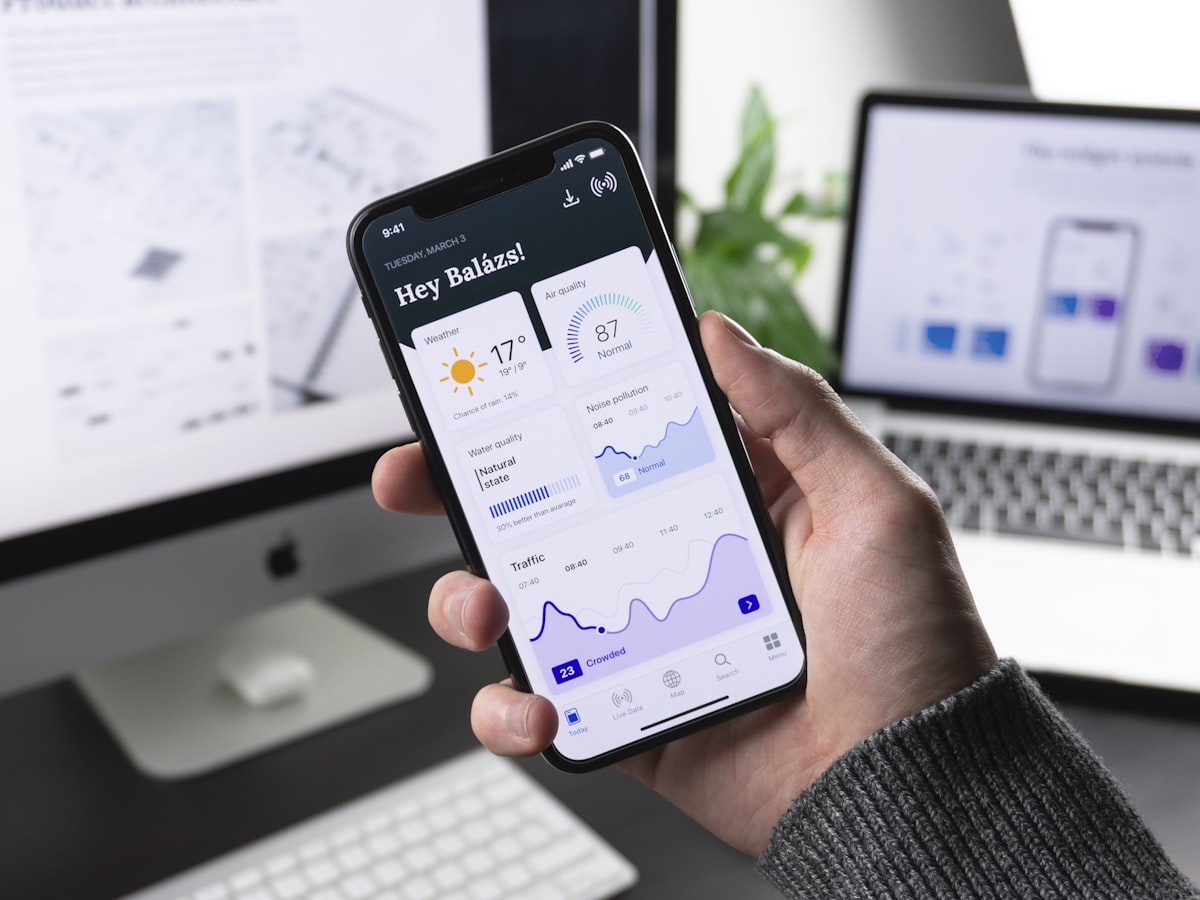 Custom Flutter shopping app interface on mobile