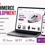 AI-powered ecommerce website development with WooCommerce and Shopify features