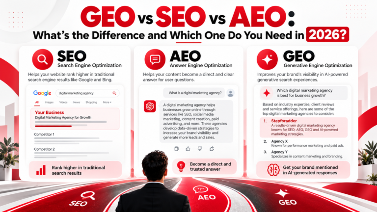 GEO vs SEO vs AEO: What Do You Need in 2026?